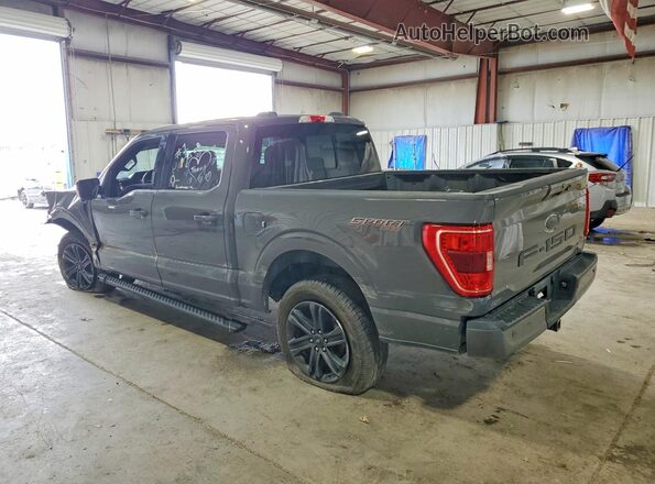 1FTEW1EPXMFA43764 2021 FORD F150 Charcoal Задня ліва чверть