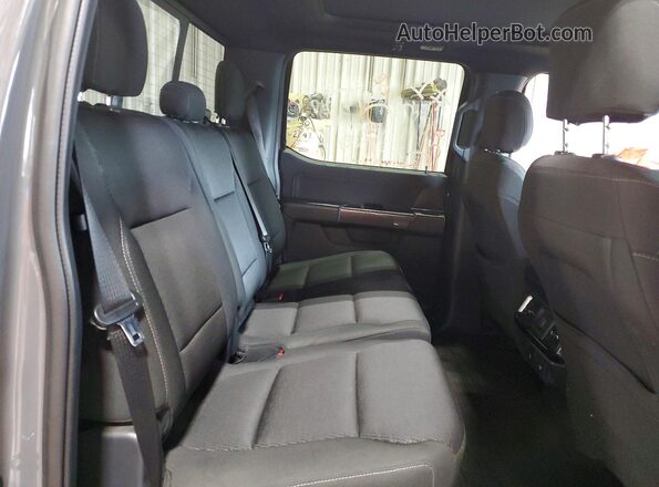 1FTEW1EPXMFA43764 2021 FORD F150 Charcoal Вид задніх сидінь
