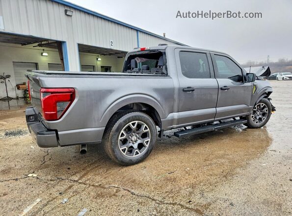 1FTEW2KP0RKD25498 2024 FORD F150 Gray Задня права чверть