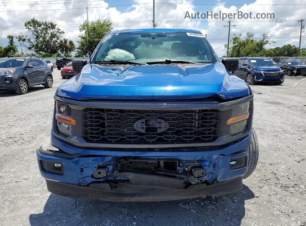 1FTEW2KP0SKE04353 2025 FORD F150 Blue Widok z przodu