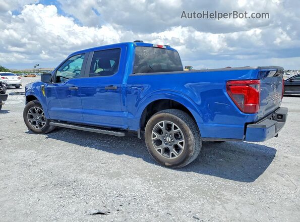 1FTEW2KP0SKE04353 2025 FORD F150 Blue Tył lewy