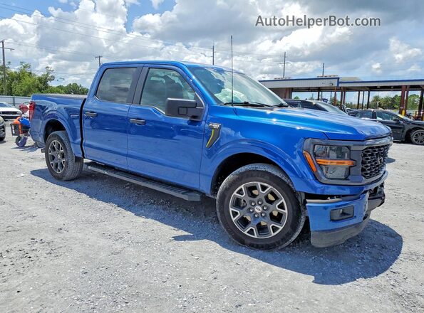 1FTEW2KP0SKE04353 2025 FORD F150 Blue Przód prawy