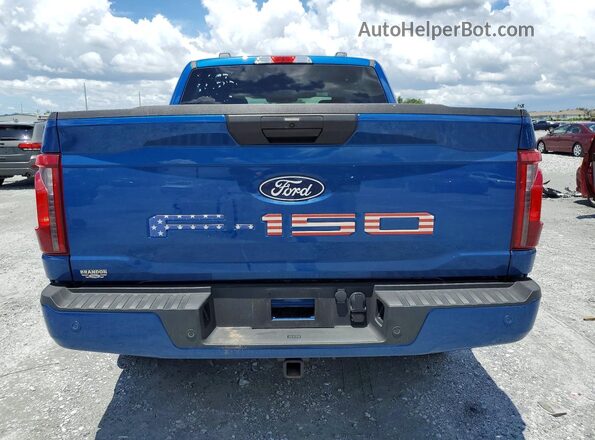 1FTEW2KP0SKE04353 2025 FORD F150 Blue Widok z tyłu