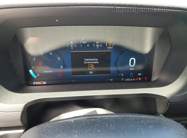 1FTEW2KP0SKE04353 2025 FORD F150 Blue Widok zestawu wskaźników