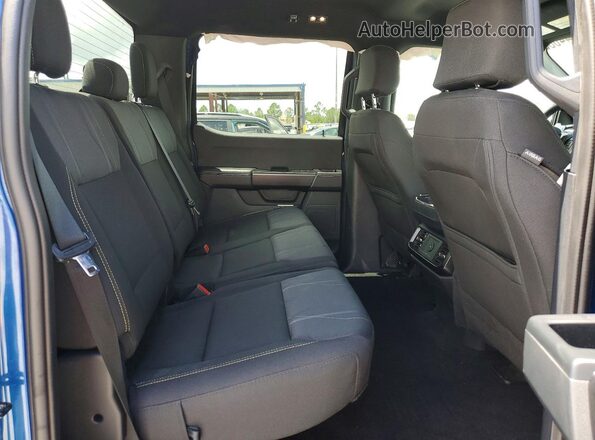 1FTEW2KP0SKE04353 2025 FORD F150 Blue Widok tylnych siedzeń