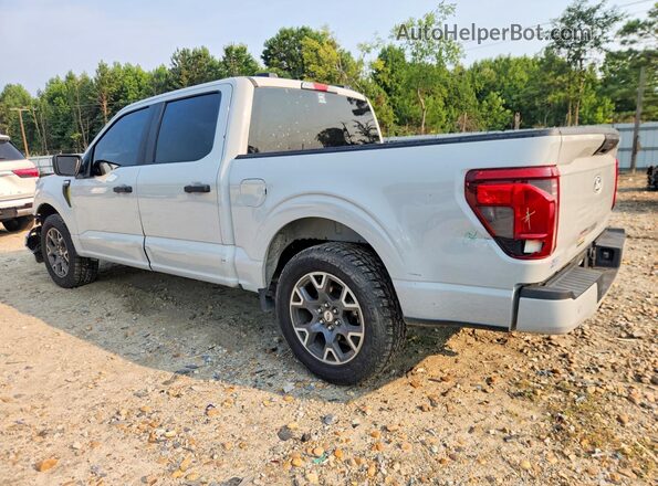 1FTEW2KP2RKE75032 2024 FORD F150 Серебряный Задняя левая четверть
