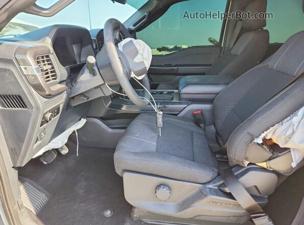 1FTEW2KP7RFA29693 2024 FORD F150 White Widok wnętrza z przodu