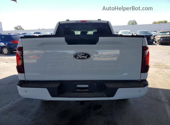 1FTEW2KP7RKE41068 2024 FORD F150 White Հետևի տեսք