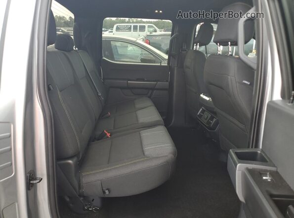 1FTEW2KP7SKD86224 2025 FORD F150 Silver Vista de los asientos traseros