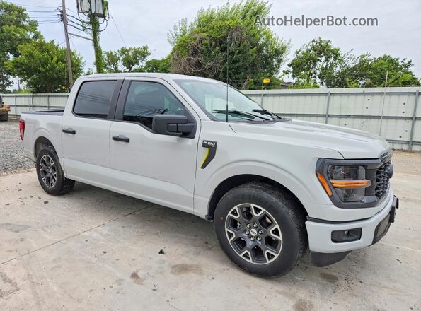 1FTEW2KPXRKE50279 2024 FORD F150 Gray Передня права чверть