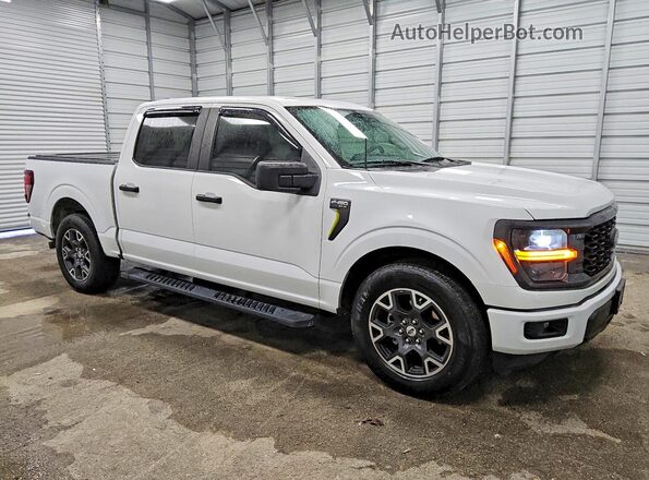 1FTEW2KPXRKF49782 2024 FORD F150 White წინა მარჯვენა