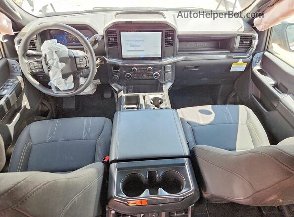 1FTEW2KPXSKF53062 2025 FORD F150 White Առջևի վահանակի տեսք