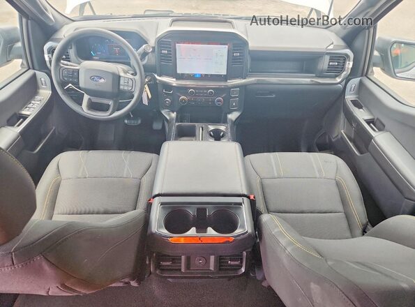 1FTEW2KPXSKF75479 2025 FORD F150 Gray Vista del salpicadero