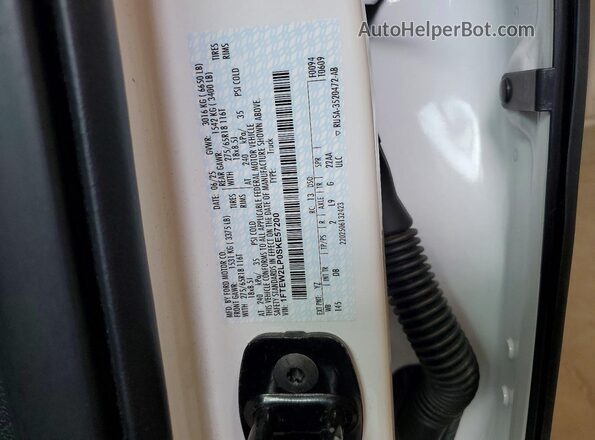 1FTEW2LP0SKE57200 2025 FORD F150 White Engine compartment view