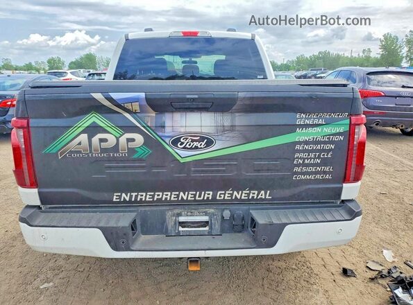 1FTEW2LP2RKD09950 2024 FORD F150 White Հետևի տեսք
