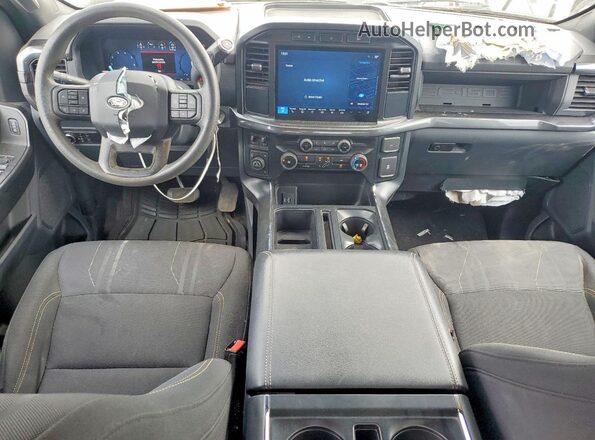 1FTEW2LP2RKD09950 2024 FORD F150 White Առջևի վահանակի տեսք