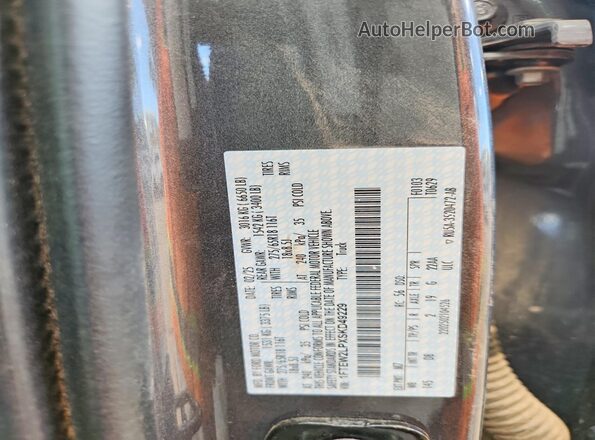1FTEW2LPXSKD49229 2025 FORD F150 Gray Vista del compartimento del motor