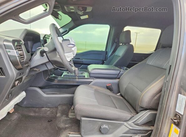 1FTEW2LPXSKD49229 2025 FORD F150 Gray Vista interior delantera