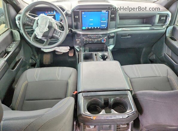 1FTEW2LPXSKD49229 2025 FORD F150 Gray Vista del salpicadero