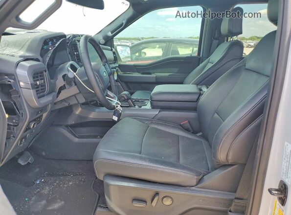 1FTEW3K55SKE66190 2025 FORD F150 Серый Вид салона спереди