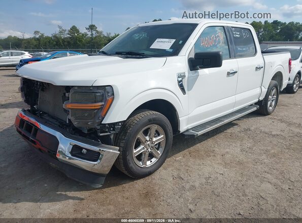 1FTEW3KP6SKE06128 2025 FORD F150 Белый Передняя левая четверть