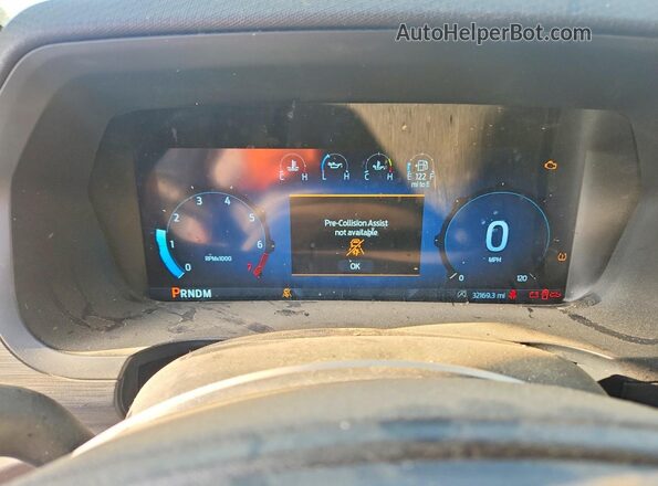 1FTEW3LP7SKD95798 2025 FORD F150 White Widok zestawu wskaźników