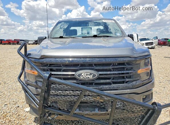 1FTEW3LP9RKD59847 2024 FORD F150 Gray Widok z przodu