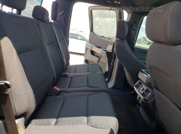 1FTEW3LP9RKD59847 2024 FORD F150 Gray Widok tylnych siedzeń