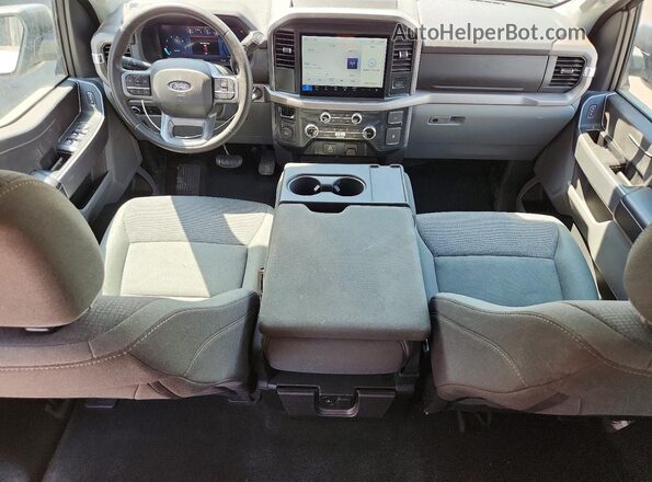 1FTEW3LPXSKE08107 2025 FORD F150 White Vista del salpicadero