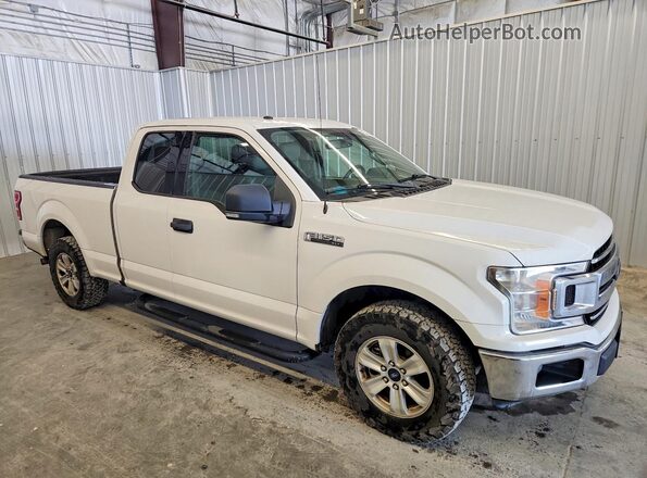 1FTEX1C53JFE11003 2018 FORD F150 Белый Передняя правая четверть