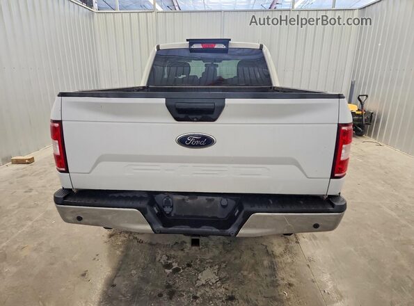 1FTEX1C53JFE11003 2018 FORD F150 Белый Вид сзади