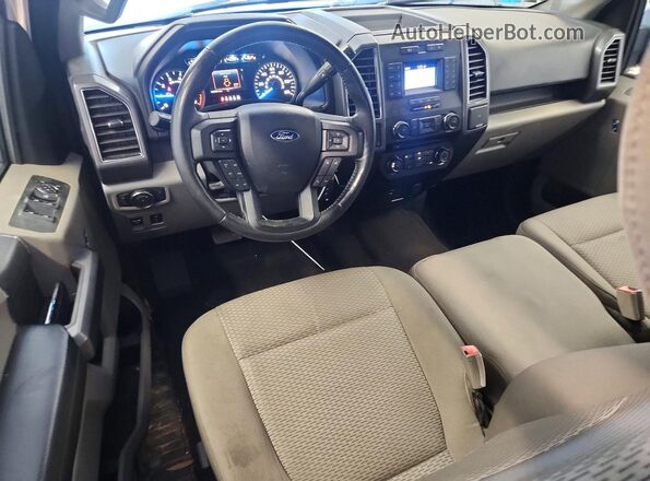 1FTEX1C53JFE11003 2018 FORD F150 Белый Вид панели приборов