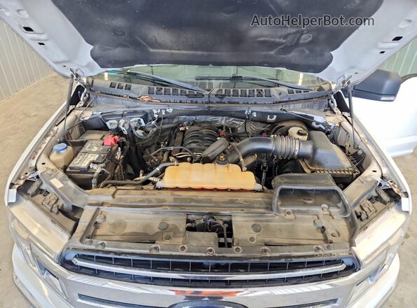 1FTEX1C53JFE11003 2018 FORD F150 Белый Вид задней части салона