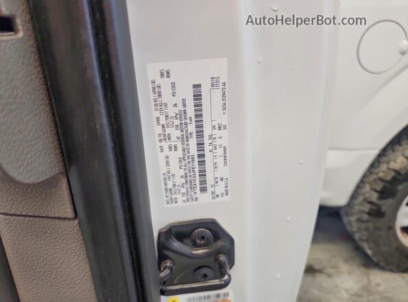 1FTEX1C53JFE11003 2018 FORD F150 Белый Вид подкапотного пространства