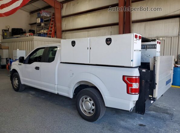 1FTEX1C53JKE81799 2018 FORD F150 White Trasero izquierdo
