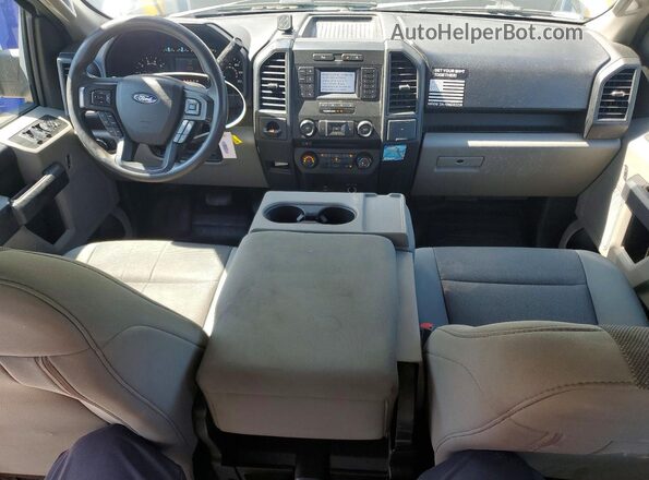 1FTEX1C53JKE81799 2018 FORD F150 White Vista del salpicadero