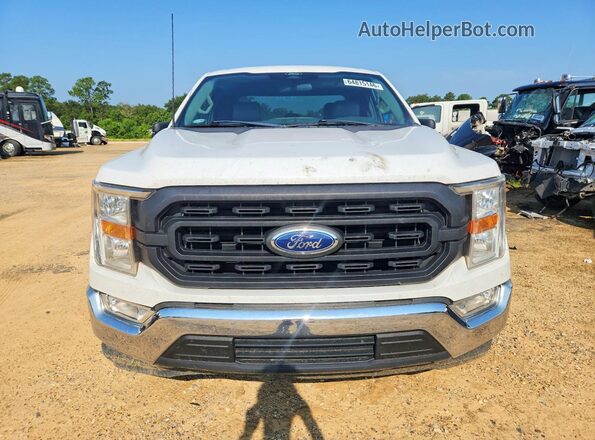 1FTEX1C57NKE49850 2022 FORD F150 White Вид спереду