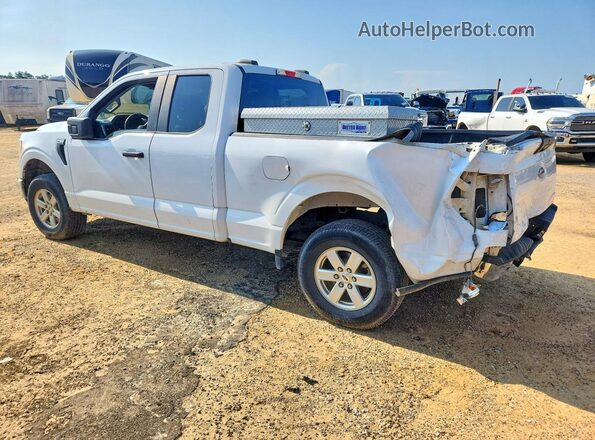 1FTEX1C57NKE49850 2022 FORD F150 White Задня ліва чверть