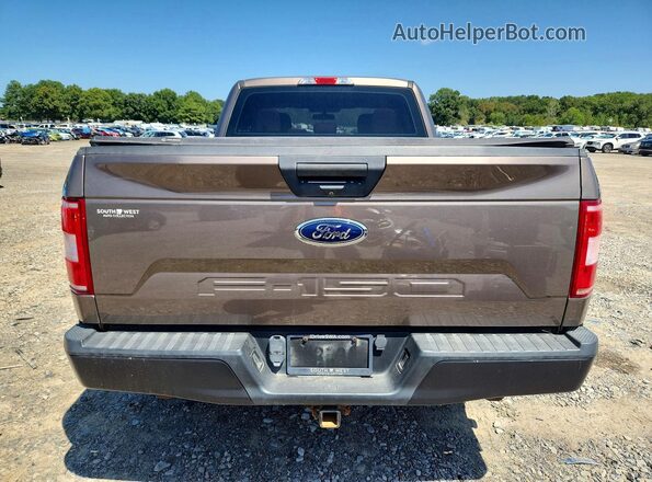 1FTEX1C58JKD78071 2018 FORD F150 Gray Widok z tyłu
