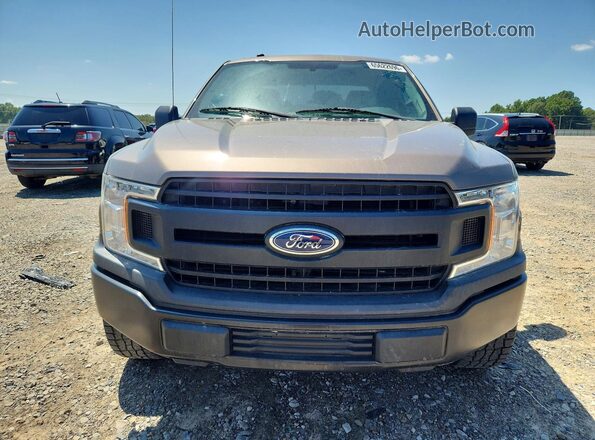 1FTEX1C58JKD78071 2018 FORD F150 Gray Widok z przodu