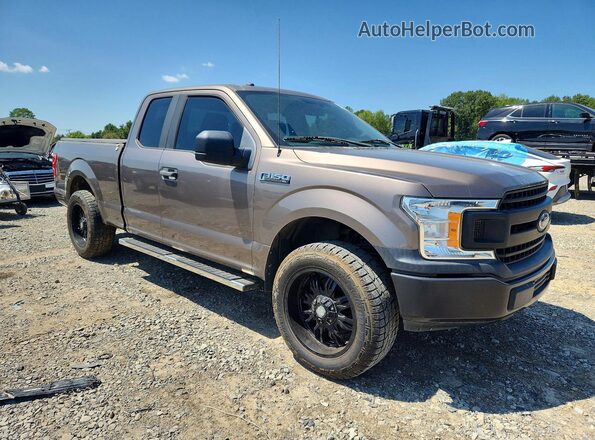 1FTEX1C58JKD78071 2018 FORD F150 Gray Przód prawy