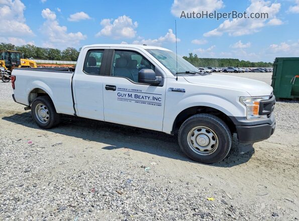 1FTEX1C59JFA55625 2018 FORD F150 Белый Передняя правая четверть