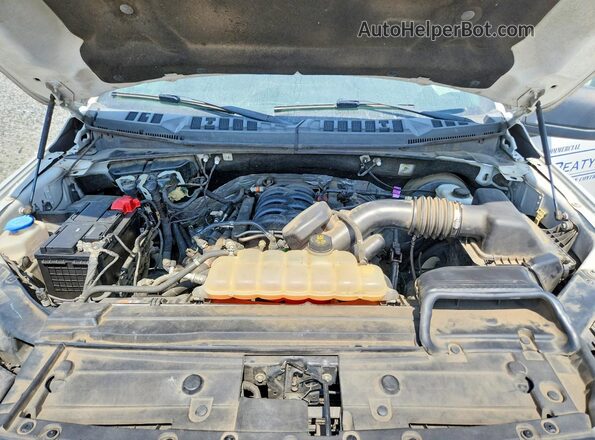 1FTEX1C59JFA55625 2018 FORD F150 Белый Вид задней части салона