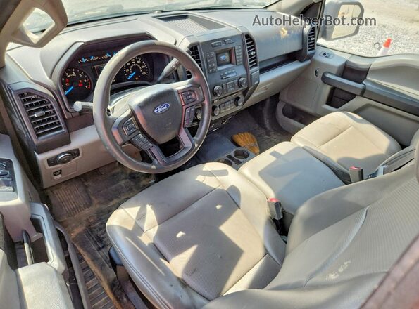 1FTEX1C59JFA55625 2018 FORD F150 Белый Вид панели приборов