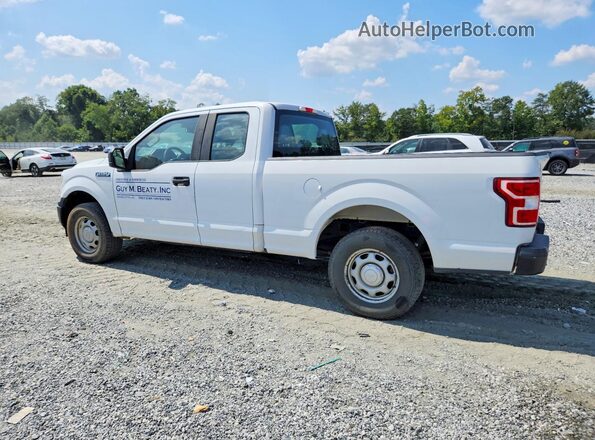 1FTEX1C59JFA55625 2018 FORD F150 Белый Задняя левая четверть
