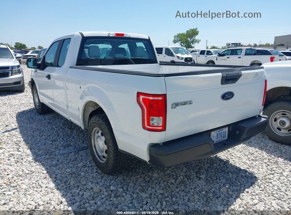 1FTEX1C83HKD34838 2017 FORD F150 White Հետևի ձախ