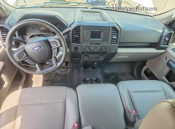 1FTEX1CB3JFB32785 2018 FORD F150 White წინა პანელის ხედი