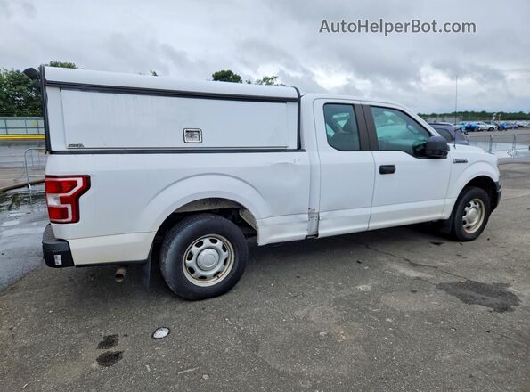 1FTEX1CB4JKF15853 2018 FORD F150 White Tył prawy