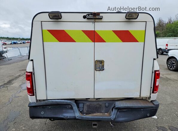 1FTEX1CB4JKF15853 2018 FORD F150 White Widok z tyłu