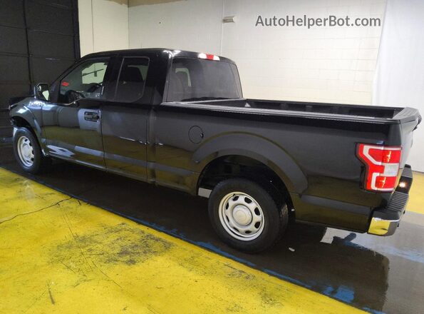 1FTEX1CB6KKD64869 2019 FORD F150 Black Հետևի ձախ